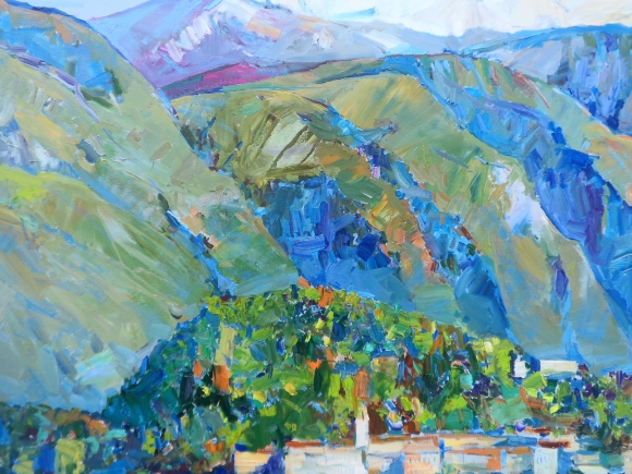 Картина Озеро Комо, художник Дулин Егор