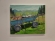 Painting Haymaking, artist Nina Lytvyn