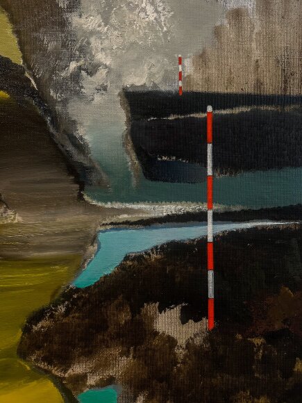 Painting Black current, artist Vasyl Fedoruk Painting Black current, artist Vasyl Fedoruk