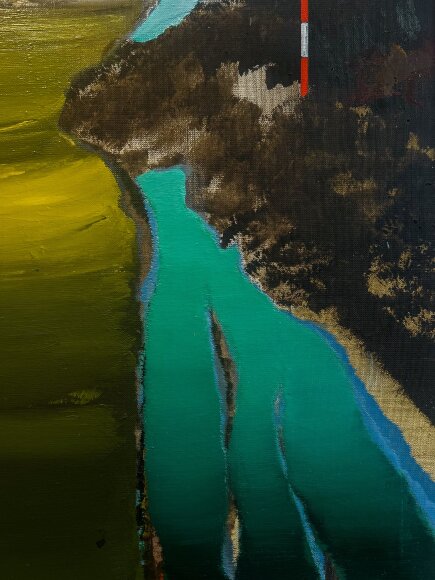 Painting Black current, artist Vasyl Fedoruk Painting Black current, artist Vasyl Fedoruk