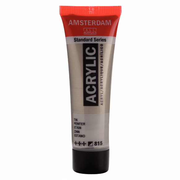 Краска акриловая AMSTERDAM (104) Белила цинковые 20 мл Royal Talens