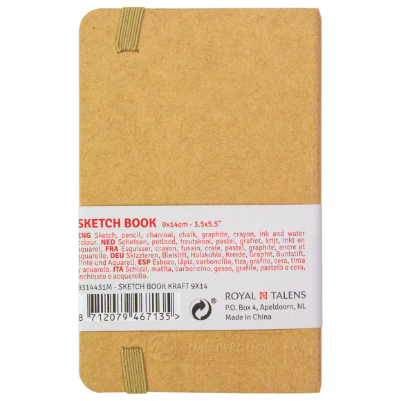 Блокнот для графики Talens Art Creation А4 140г/м2 80л Kraft Royal Talens Блокнот для графики Talens Art Creation А4 140г/м2 80л Kraft Royal Talens