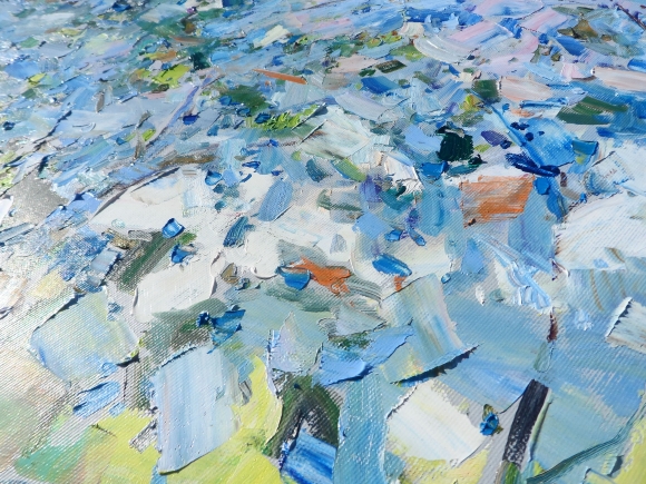 Картина Бабушкин сад, художник Дулин Егор