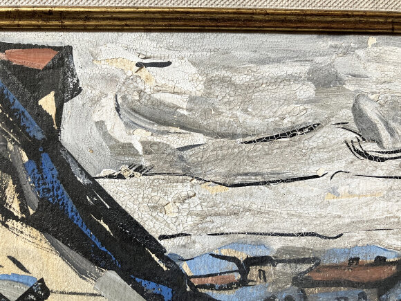 Картина Вид на Лавру, художник Туранский Александр - продано Картина Вид на Лавру, художник Туранский Александр - продано