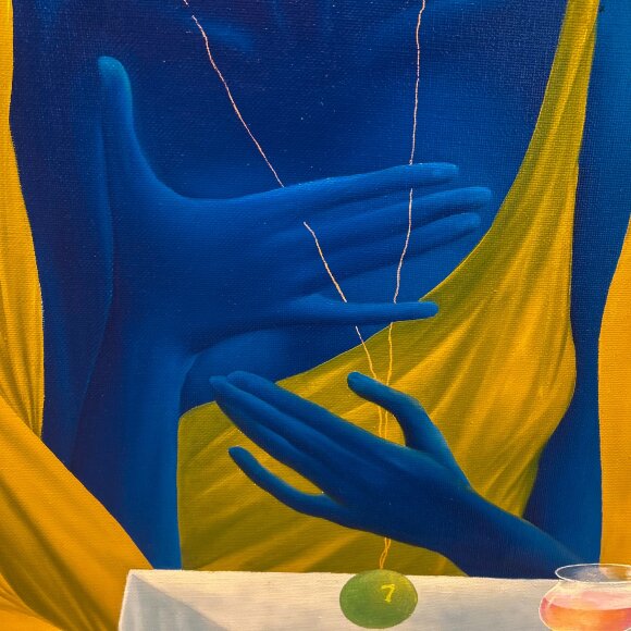 Painting Independence, artist Valeriy Kot