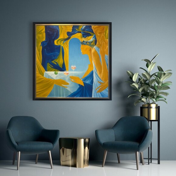 Painting Independence, artist Valeriy Kot