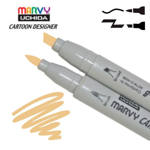 Маркер двухсторонний Бежевый 1900B-S Marvy