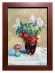 Painting Still life with lilacs and tulips, artist Kuznetsova