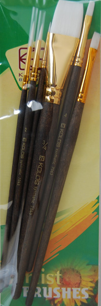 Набор кистей KOLOS 7063