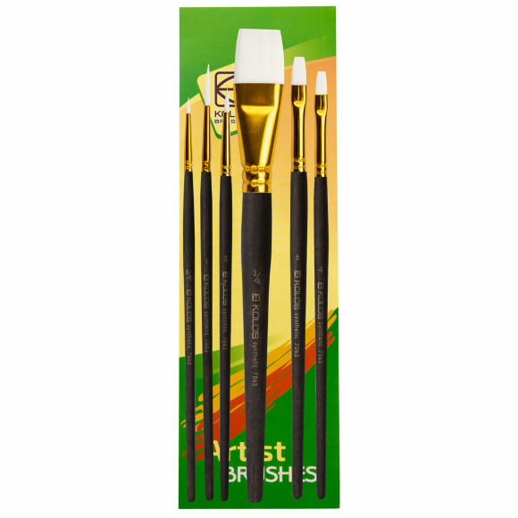 Набор кистей KOLOS 7063