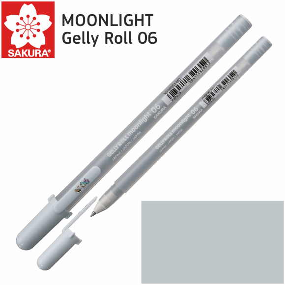 Ручка гелевая MOONLIGHT Gelly Roll 06 Голубовато-серый Sakura