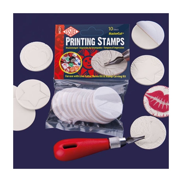 Набор самоклеящихся дисков из мягкого линолеума 10шт 45мм ESSDEE