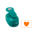 Heart-shaped hole punch, 2.5 cm, ROSA TALENT