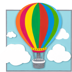 Набор картина 3D „In the Сlouds“ МДФ грунтованное 19х20см ROSA Talent