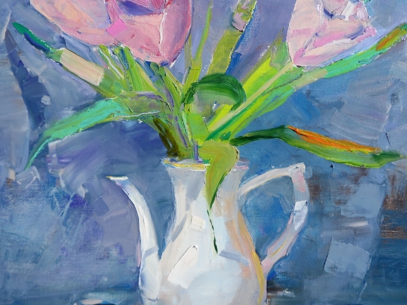 Картина Тюльпаны, художник Дулин Егор