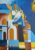 Painting Ukraine the Protector, artist Orest Tsyupko