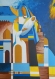Painting Ukraine the Protector, artist Orest Tsyupko