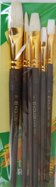 Набор кистей KOLOS 7068