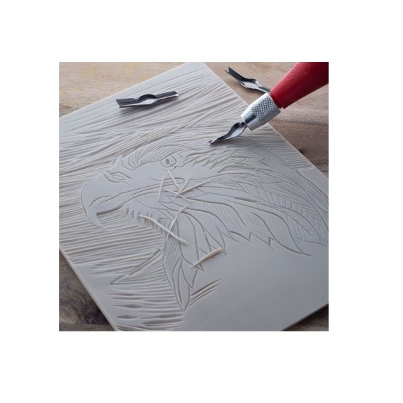 Набор блоков для гравюры, 100х100х3, 0 мм, 10 шт. в упак., 3.0/SC1B, SOFTCUT CARVING BLOCKS, ESSDEE Набор блоков для гравюры, 100х100х3, 0 мм, 10 шт. в упак., 3.0/SC1B, SOFTCUT CARVING BLOCKS, ESSDEE