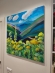 Painting St. John's Wort, artist Nina Lytvyn