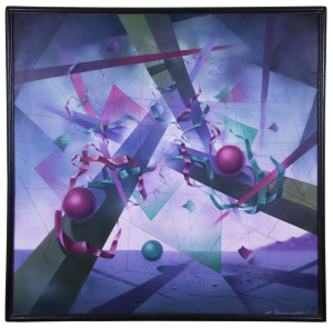 Painting Metaphysical composition, artist Taverovsky Igor - sold Painting Metaphysical composition, artist Taverovsky Igor - sold