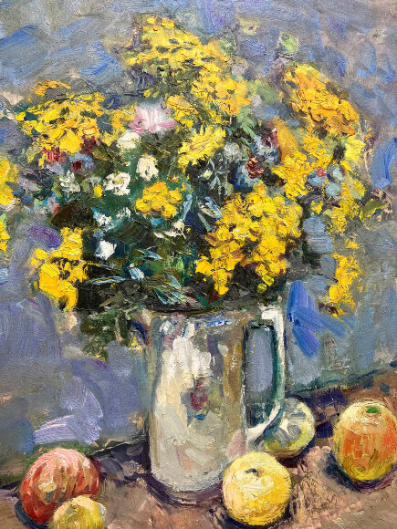 Painting Still Life of a Bouquet, artist Grachik Yuliya Painting Still Life of a Bouquet, artist Grachik Yuliya