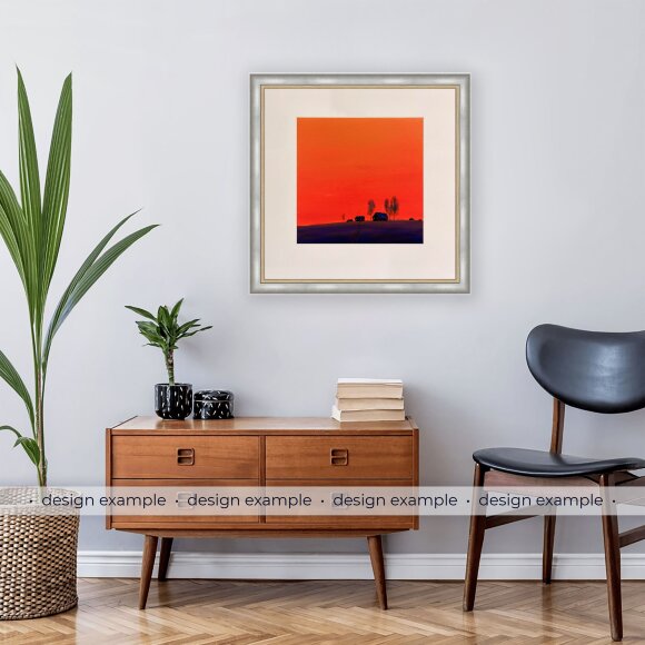 Картина Перший сніг ввечері, художник Кузьменко Ігор Картина Перший сніг ввечері, художник Кузьменко Ігор