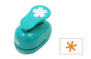 Фигурный дырокол Снежинка 2,5см ROSA TALENT