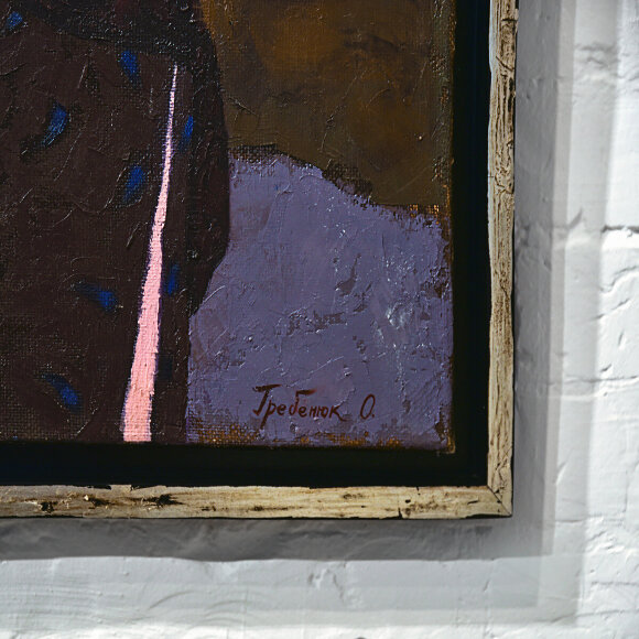 Painting Christmas, artist Grebenyuk Olga