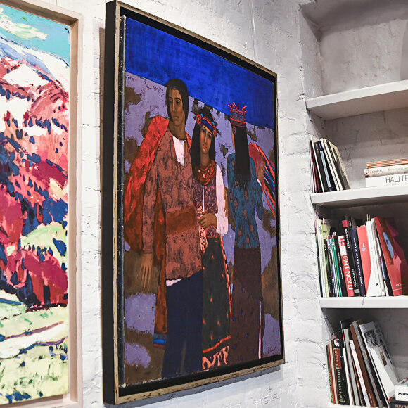 Painting Christmas, artist Grebenyuk Olga