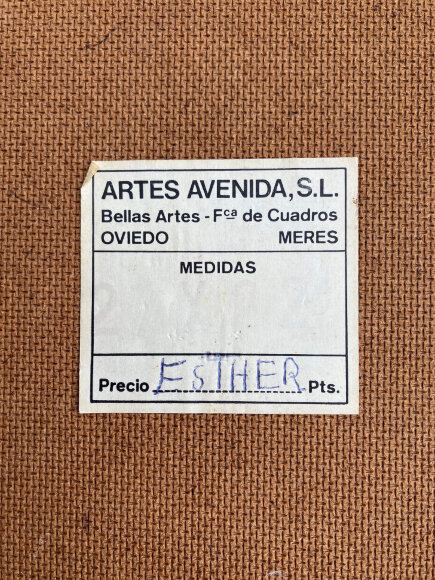 Painting Landscape, artist Esther - sold Painting Landscape, artist Esther - sold