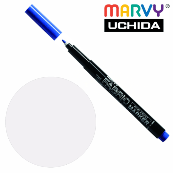 Маркер для розпису світлих тканин Синій односторонній 2мм 522 Fine point Marvy