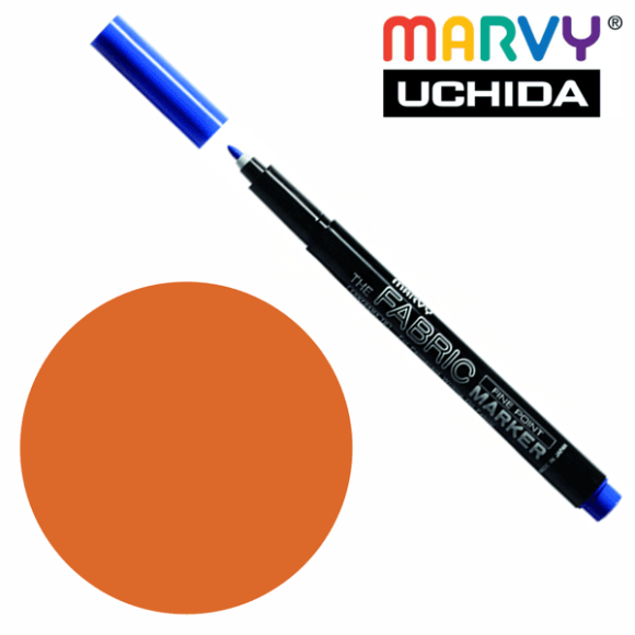 Маркер для розпису світлих тканин Синій односторонній 2мм 522 Fine point Marvy