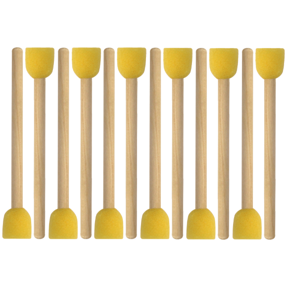 Набор поролоновых спонжей ширина 13мм (12шт.) D.K.ART & СRAFT