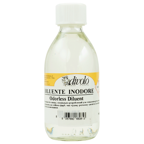 Растворитель без запаха 125мл Divolo Растворитель без запаха 125мл Divolo