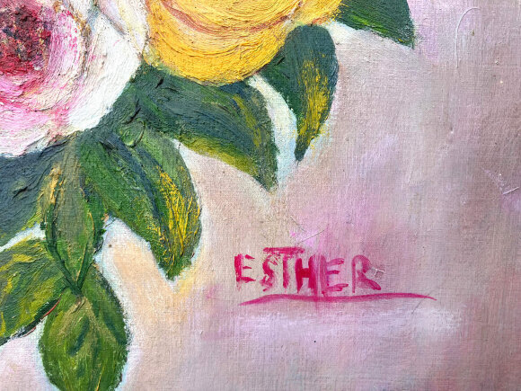 Painting Roses by Esther Painting Roses by Esther