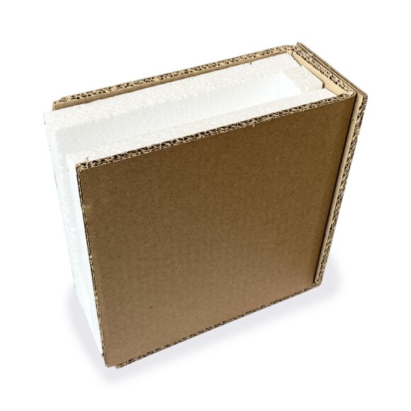 Cardboard corner 15x15x5 cm for protecting frames and paintings - set, 4 pcs. Cardboard corner 15x15x5 cm for protecting frames and paintings - set, 4 pcs.