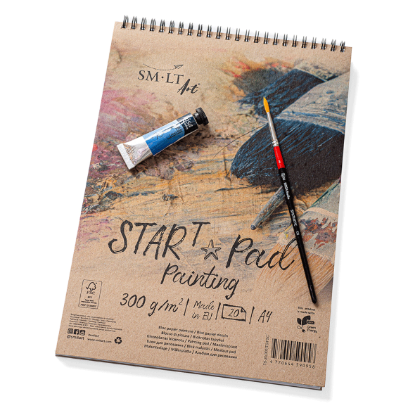 Альбом на спирали STAR T (mixed media) А4 300г/м2 20л SM-LT Art
