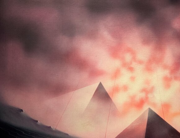 Painting Metamorphosis, artist Taverovsky Igor Painting Metamorphosis, artist Taverovsky Igor