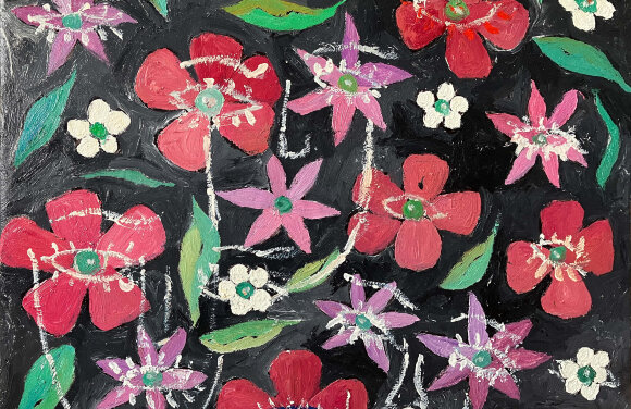 Painting Spring, artist Boyko Peter Painting Spring, artist Boyko Peter