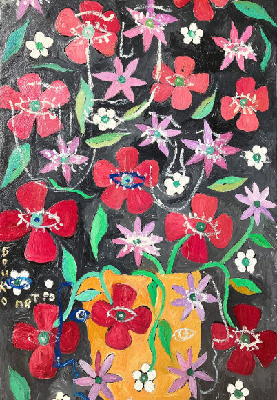 Painting Spring, artist Boyko Peter Painting Spring, artist Boyko Peter