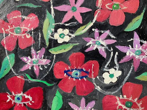 Painting Spring, artist Boyko Peter Painting Spring, artist Boyko Peter