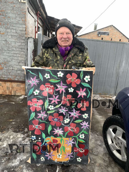 Painting Spring, artist Boyko Peter Painting Spring, artist Boyko Peter