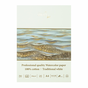 Склейка для акварели PRO CREATE А4 300г/м2 10л белая бумага SM-LT Art