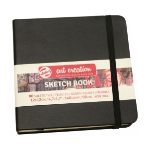 Блокнот для графики Talens Art Creation 140г/м2 80л черный Royal Talens