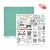 Бумага для скрапбукинга „Recipe book“ 7 двухсторонняя 30,48х30,48см 200г/м2 ROSA TALENT