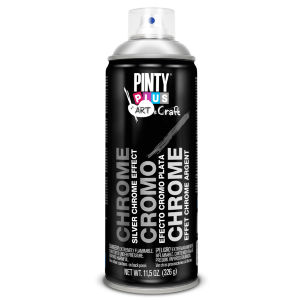 Краска-аэрозоль хром-эффект ART & CRAFT Серебро 200 мл PINTYPLUS