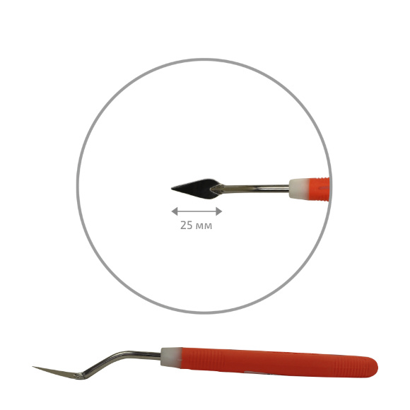 Мастихин RGM MODERN 020 длина 2,5см капля