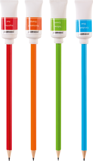 Карандаш "Туба", 18 см, НВ, Brunnen