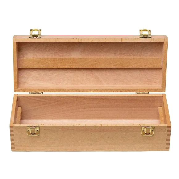 Пенал для инструментов деревянный (бук) 6032 36×13см MEEDEN